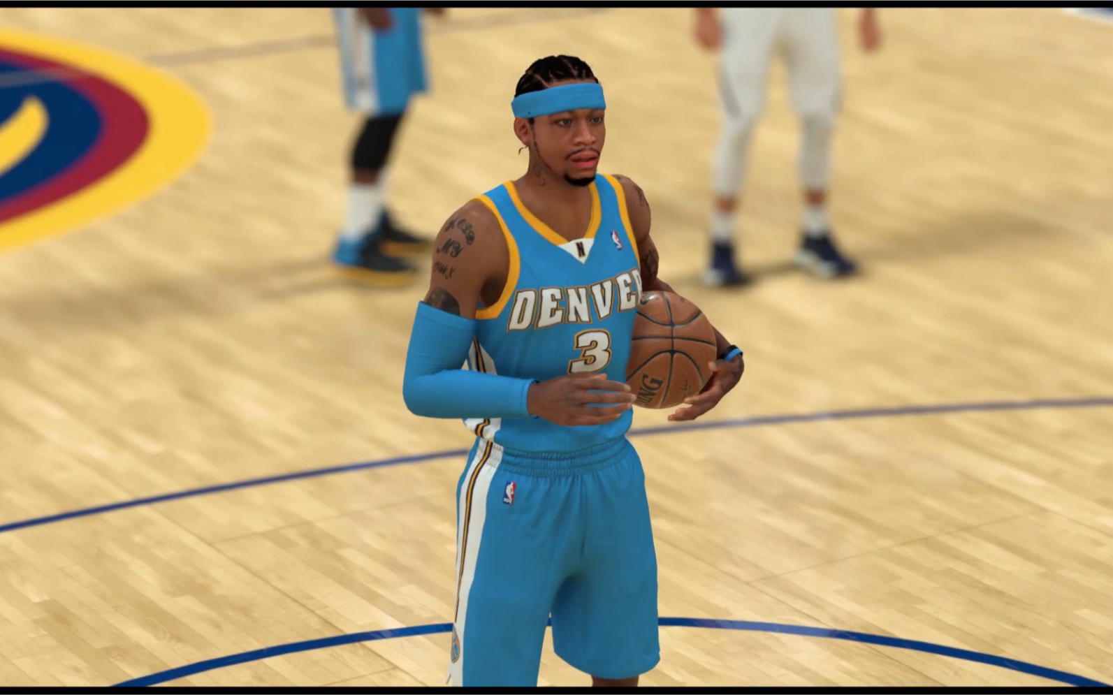 掘金横扫上海队，乔治高光表现