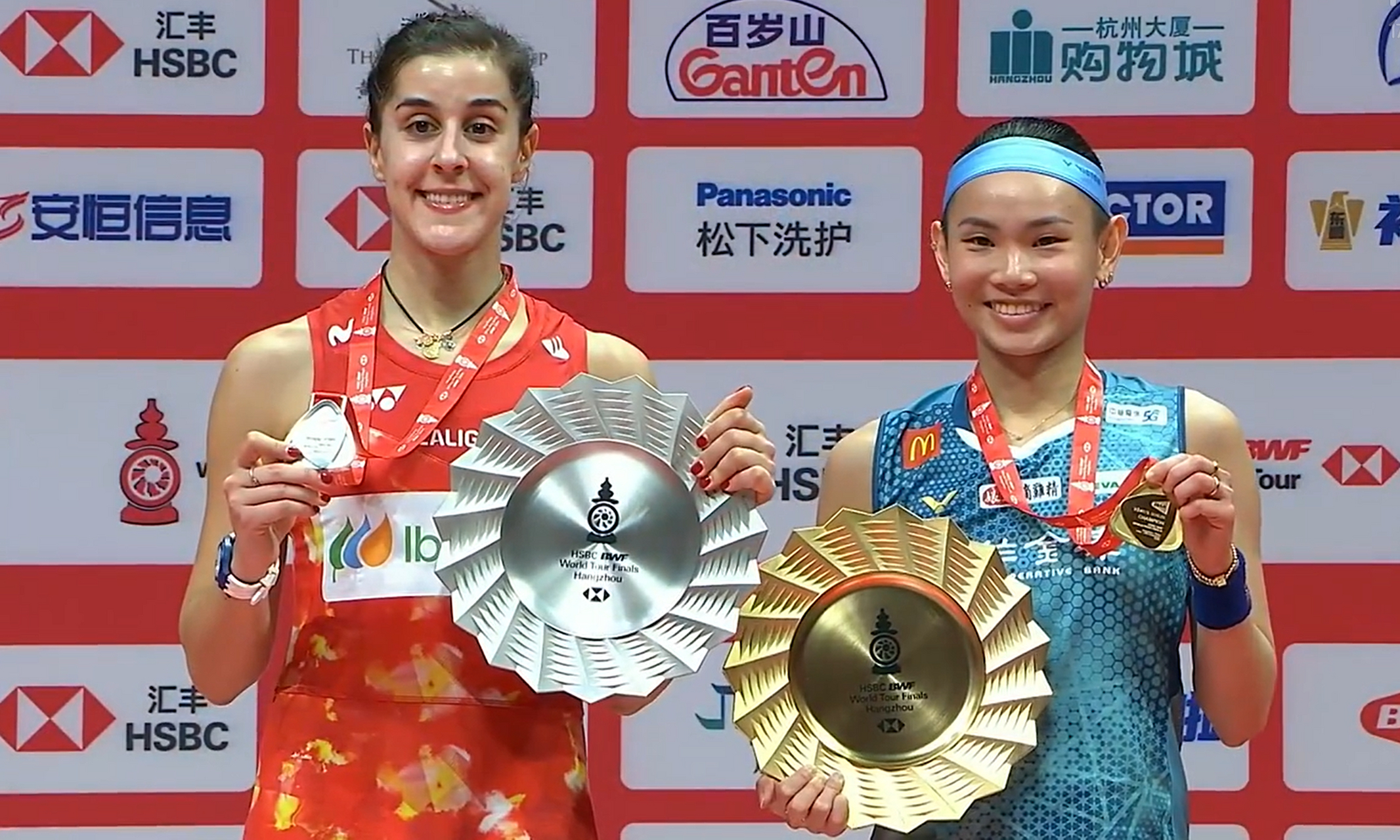 印尼羽毛球队完胜泰国羽毛球队，戴资颖统治全场